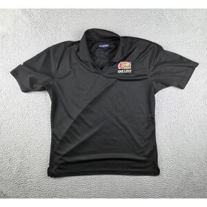 Raising Canes Fry Cook Cashier Employee Worker Polo Shirt Women XL Black Logo